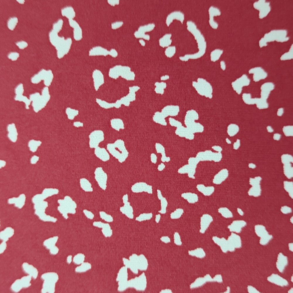 Red Floral Ruffle Sleeve Top - Picture 3 of 4